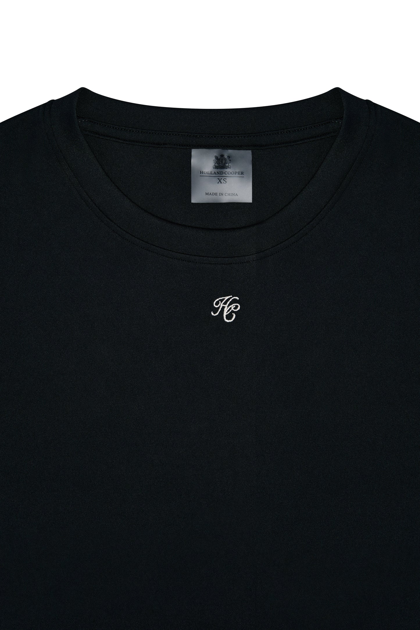 Chiltern Crew Neck Top (Black)