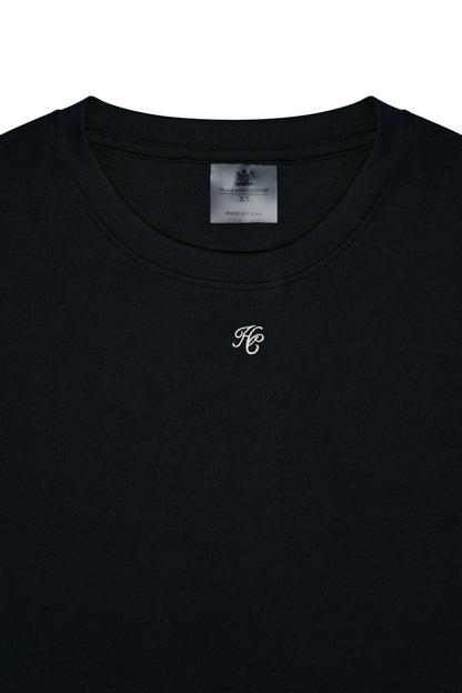 Chiltern Crew Neck Top (Black)