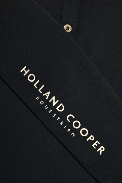 Chiltern Long Sleeve Polo Shirt (Black)