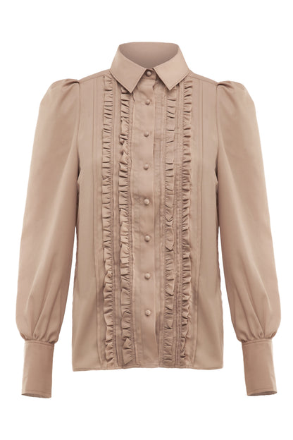 Clarissa Shirt (Caramel)