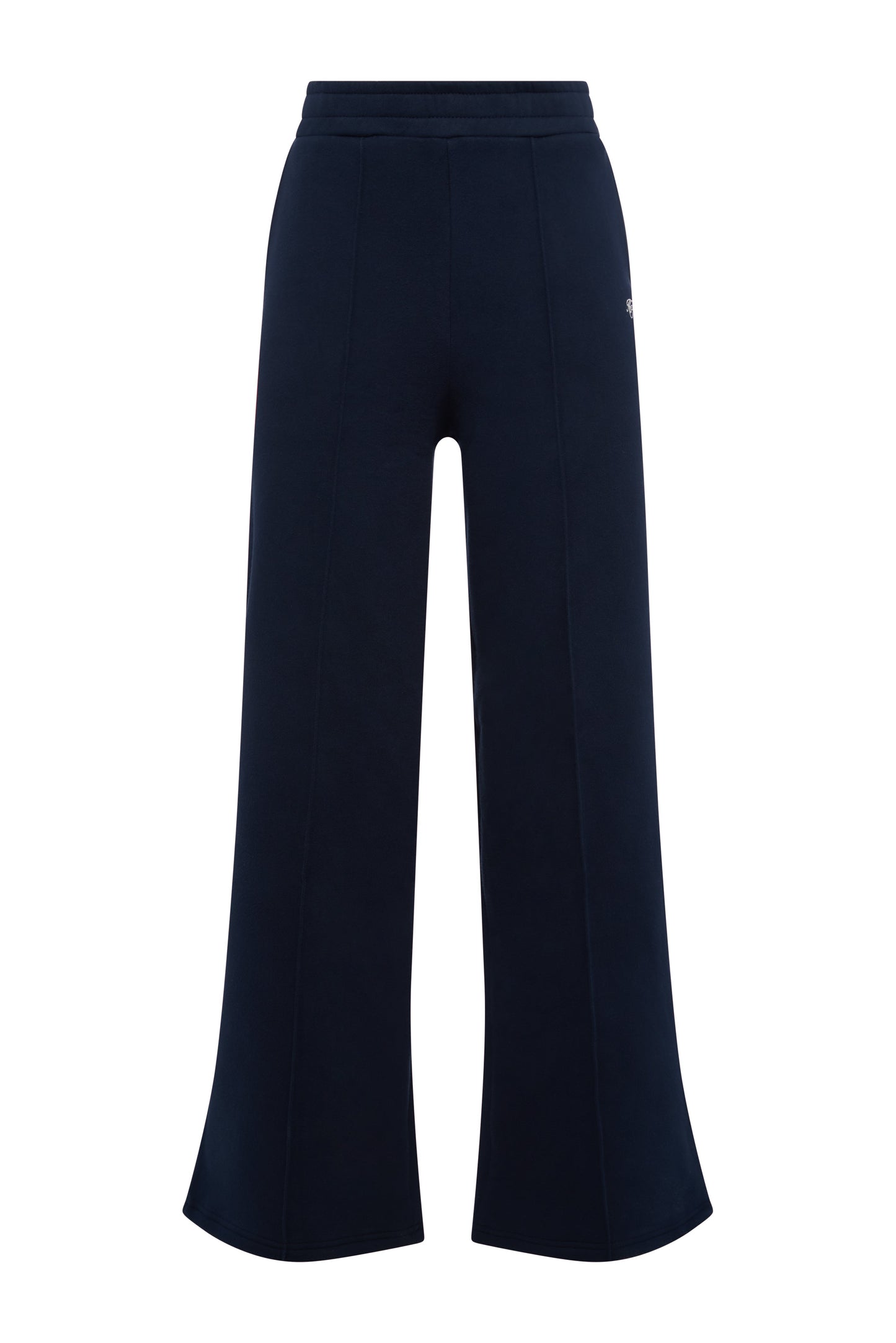 Collegiate Wide Leg Jogger (Ink Navy)
