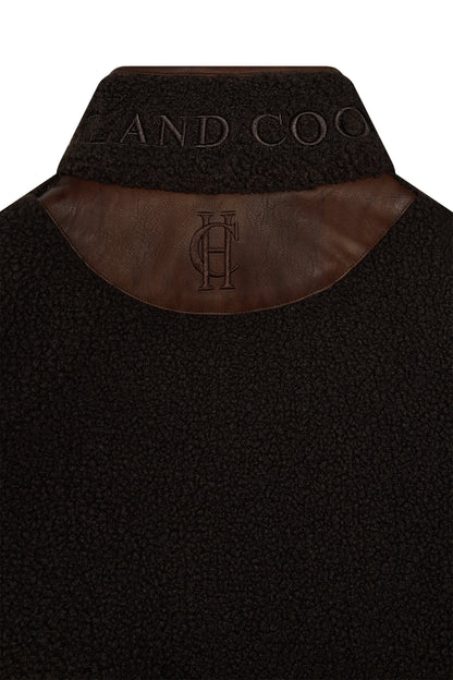 Country Fleece Gilet (Chocolate Borg)