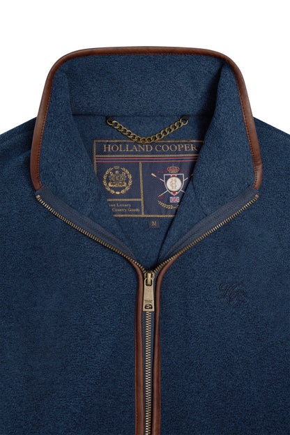 Men's Country Fleece Gilet (Dusty Blue)