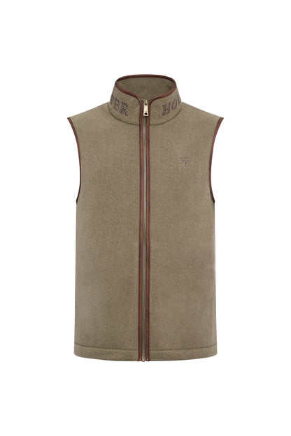Men's Country Fleece Gilet (Dusty Khaki)