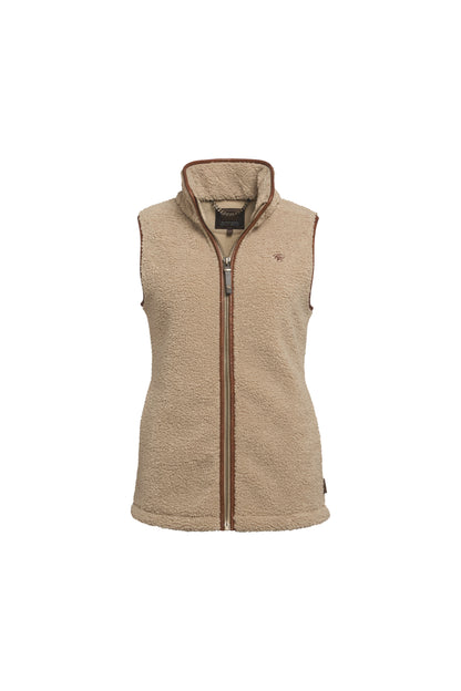 Country Fleece Gilet (Natural Borg)