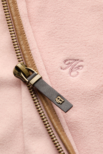 Country Fleece Gilet (Soft Pink)