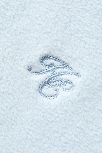 Country Fleece Quarter Zip (Pale Blue)