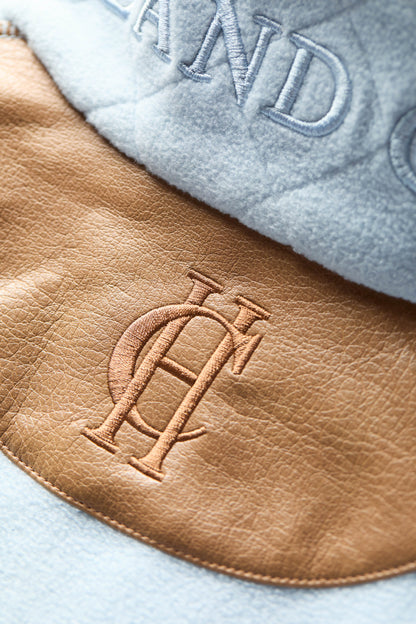 Country Fleece Quarter Zip (Pale Blue)