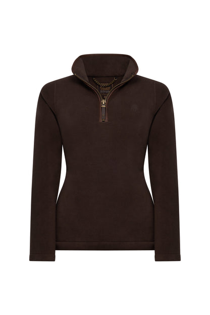 Country Fleece Quarter Zip (Chocolate)