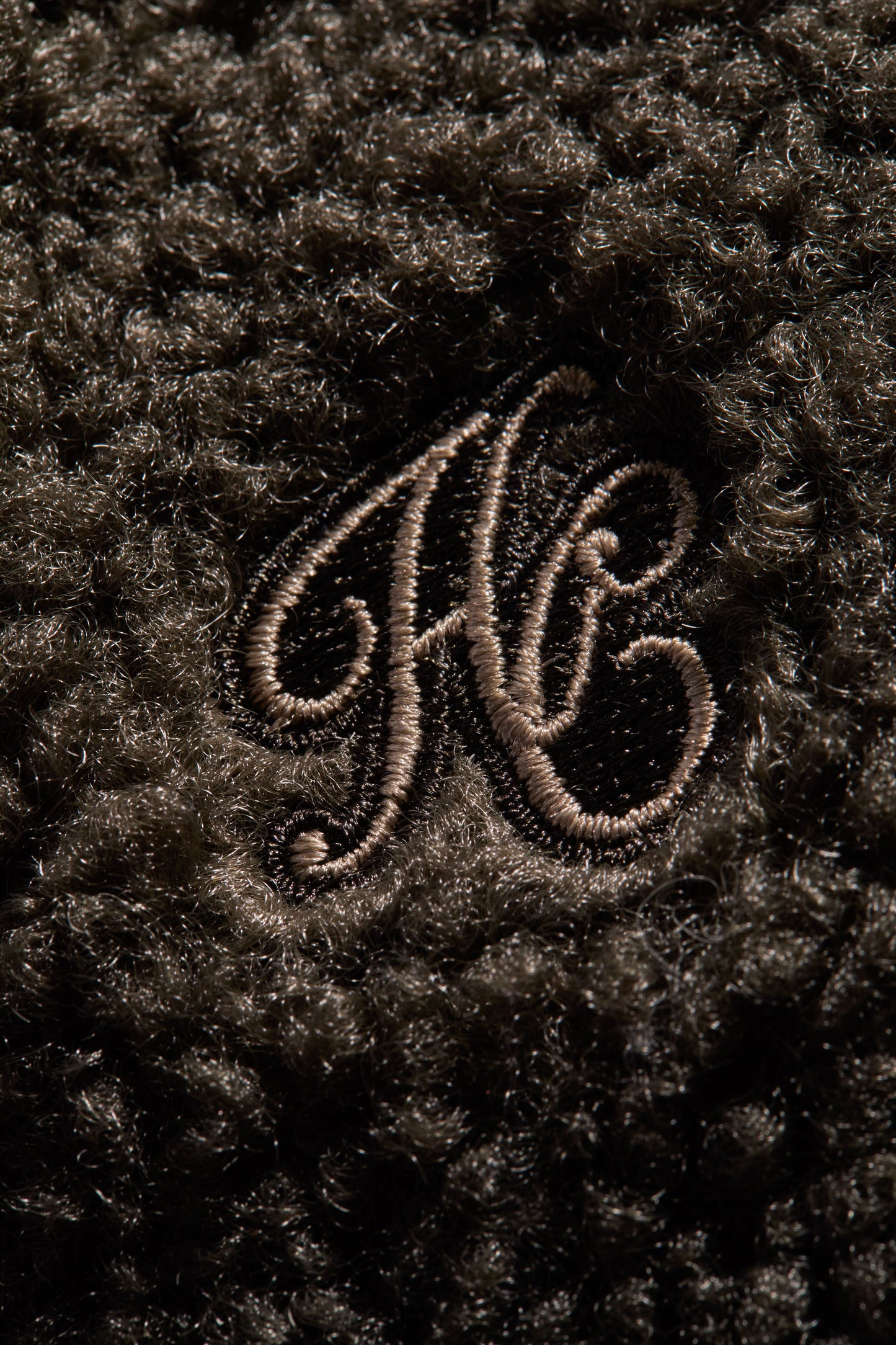 Country Fleece Quarter Zip (Khaki Borg)