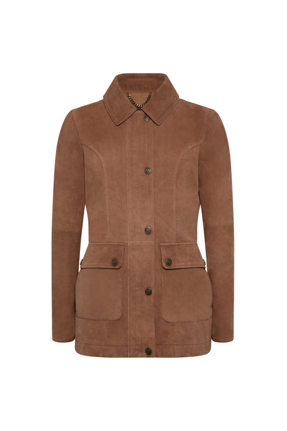 Country Suede Jacket (Cognac)