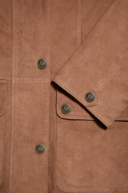 Country Suede Jacket (Cognac)