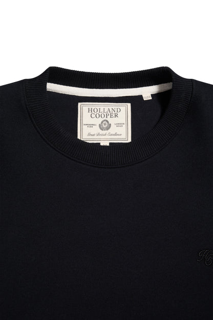 Men's Crew Neck Sweat (Black)