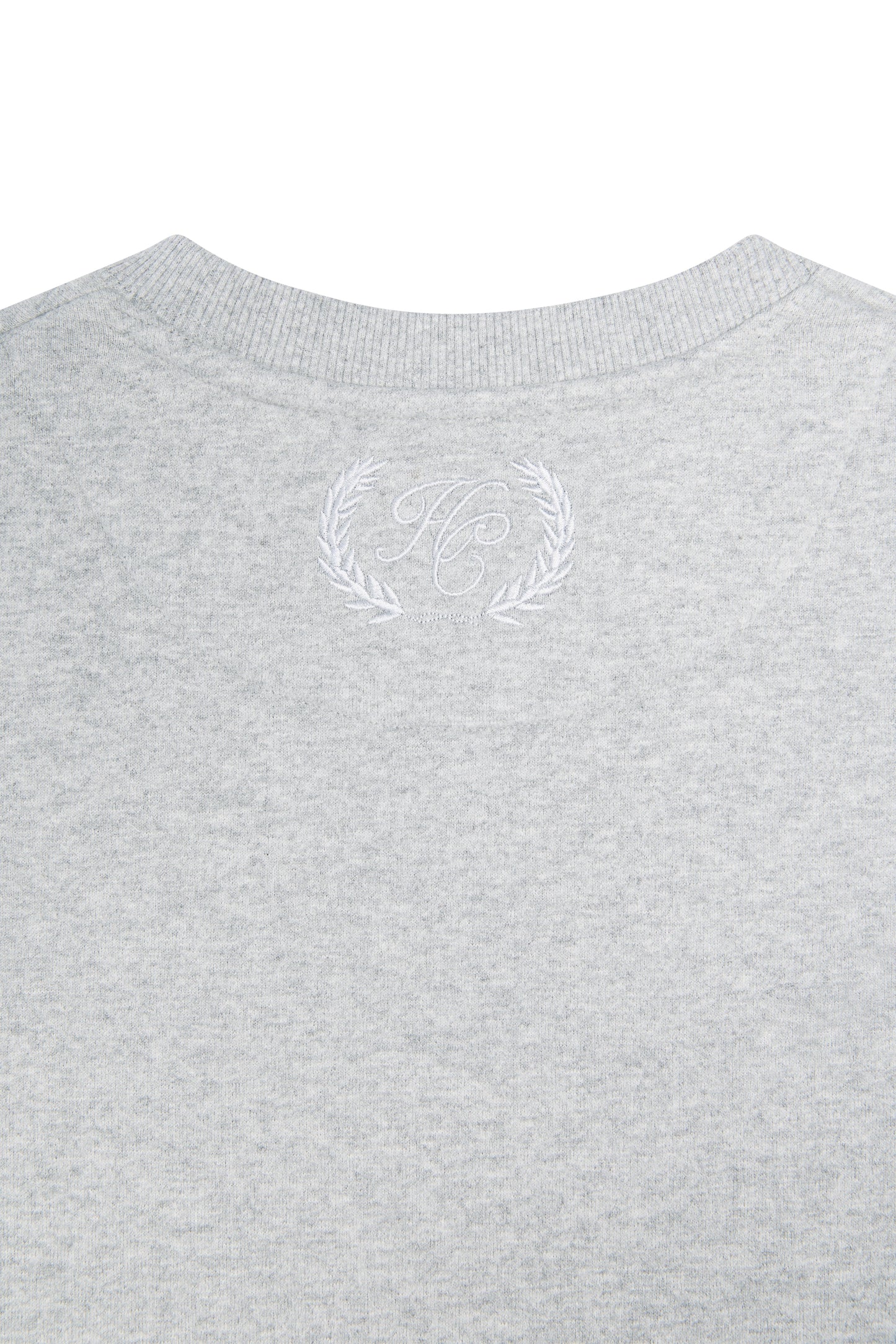 Men's Crew Neck Sweat (Grey Marl)