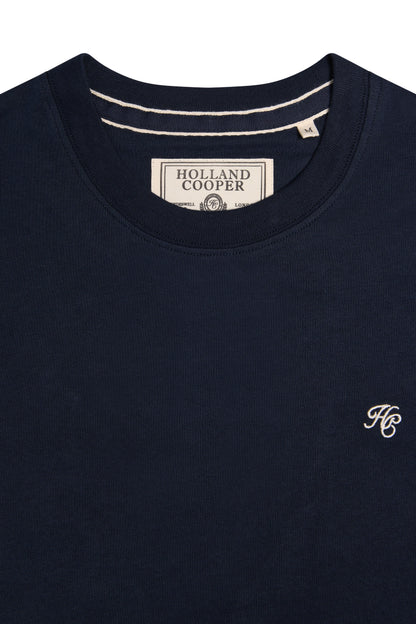 Men's Crew Neck T-Shirt (Ink Navy)