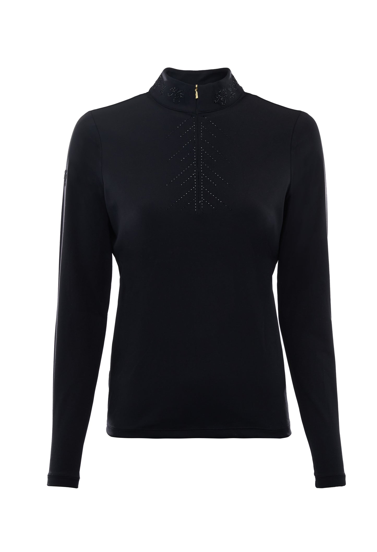 Crystal Long Sleeve Base Layer (Black)