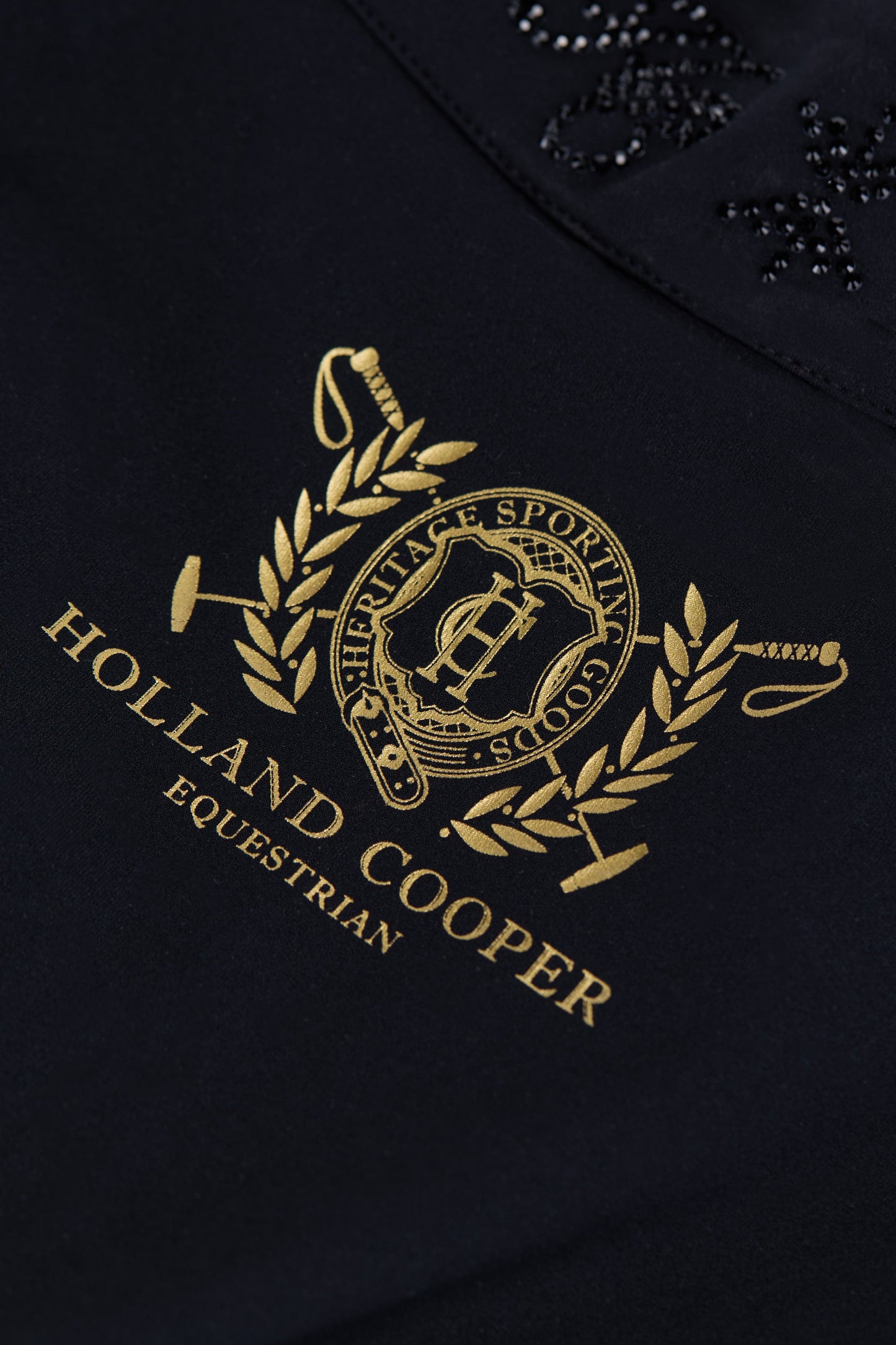 Crystal Long Sleeve Base Layer (Black)