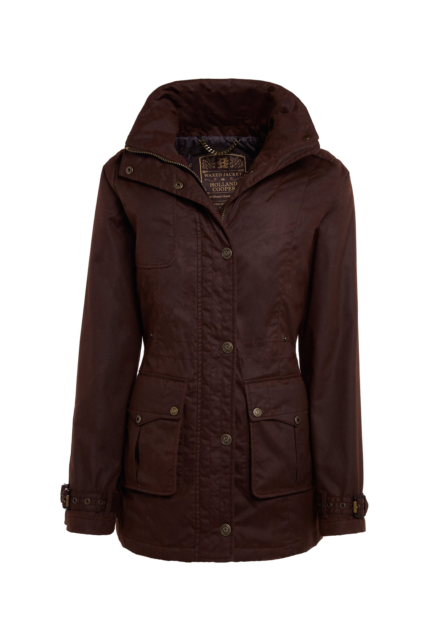 Durham Wax Jacket (Chocolate)