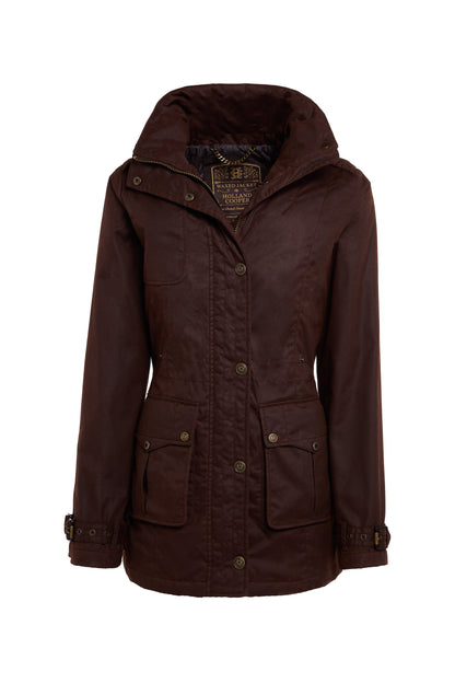 Durham Wax Jacket (Chocolate)