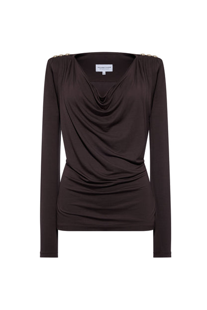 Ellen Top (Chocolate)