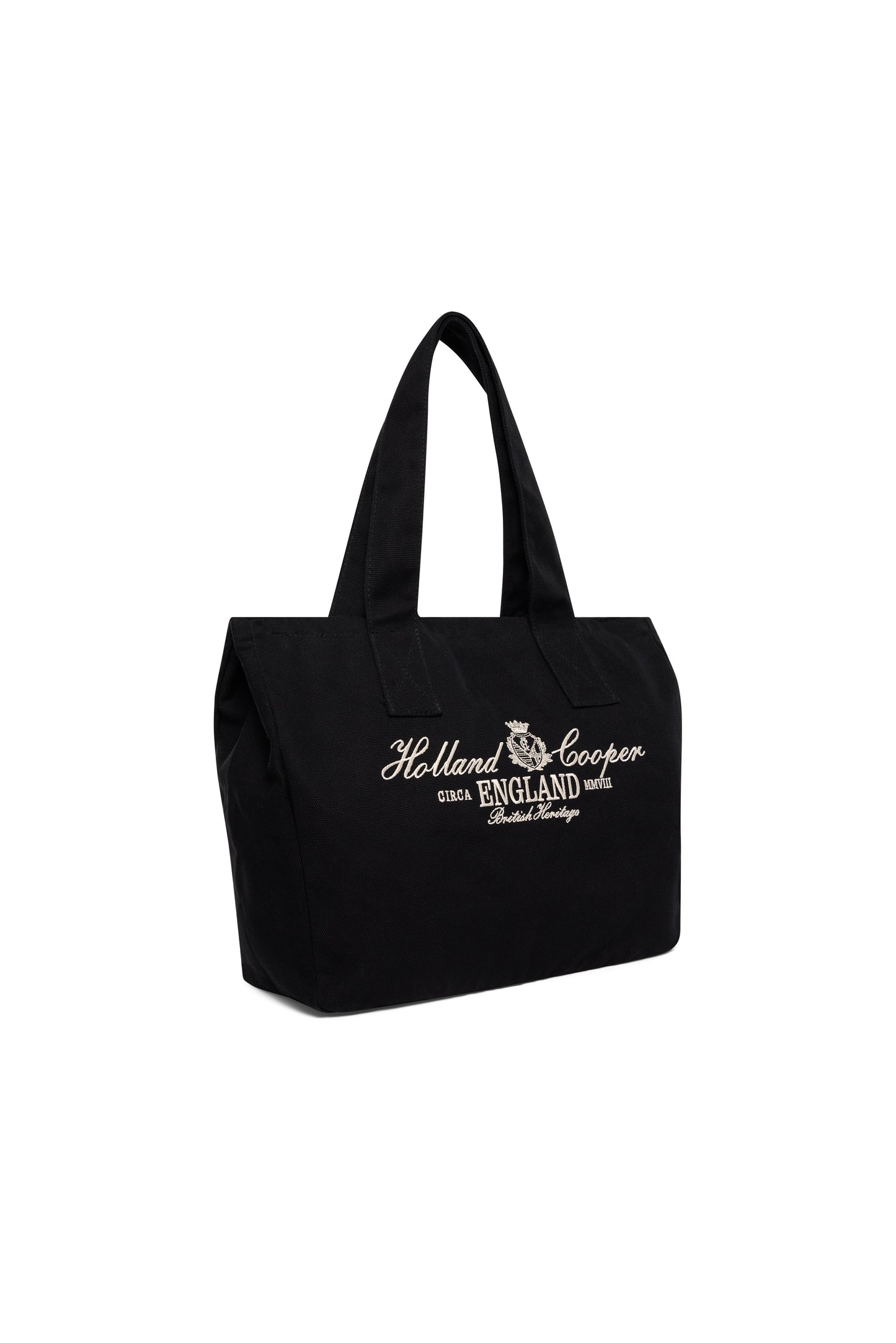 Essential Tote Bag (Black Ecru)
