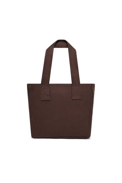 Essential Tote Bag (Chocolate Ecru)