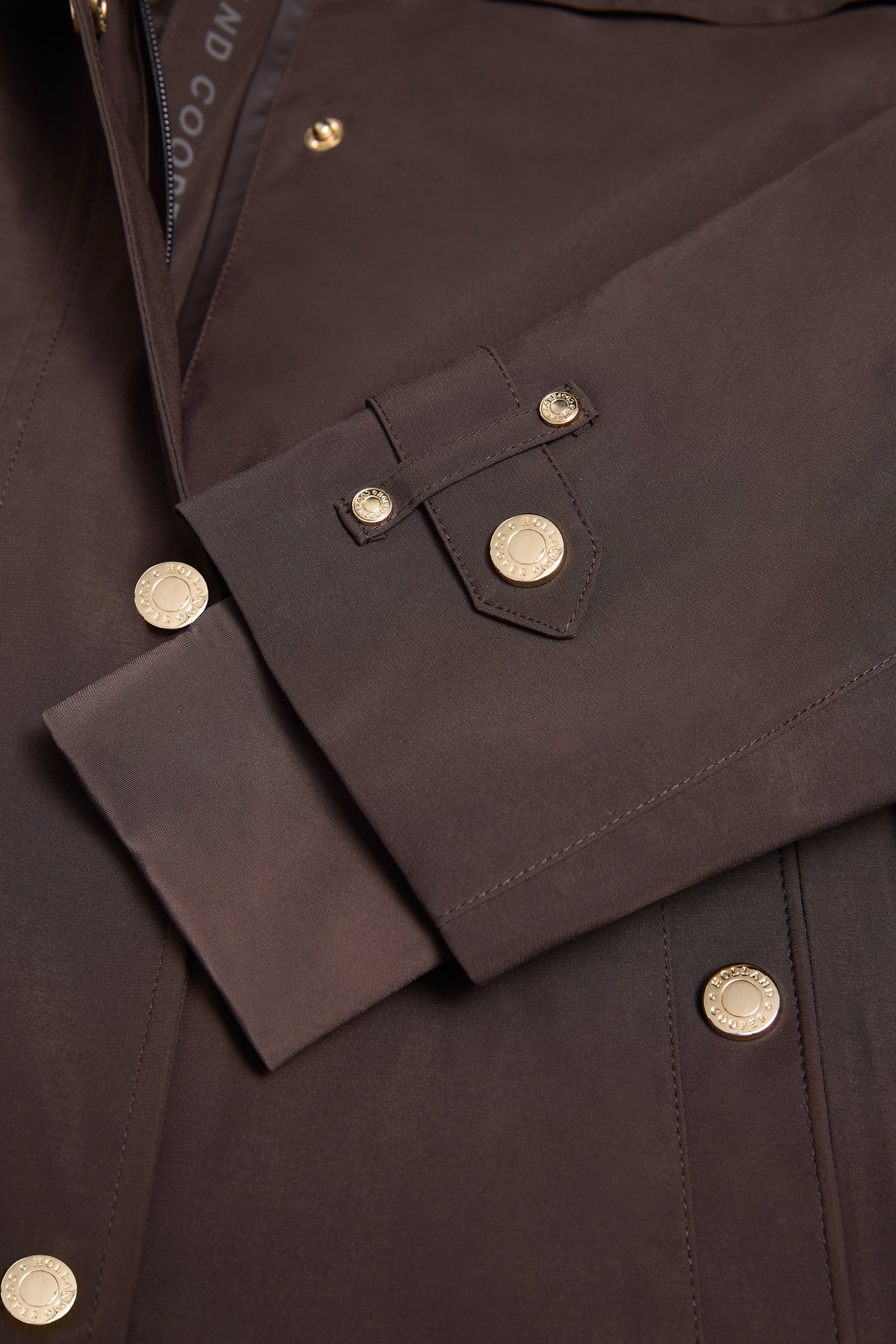 Folgate Rain Coat (Chocolate)