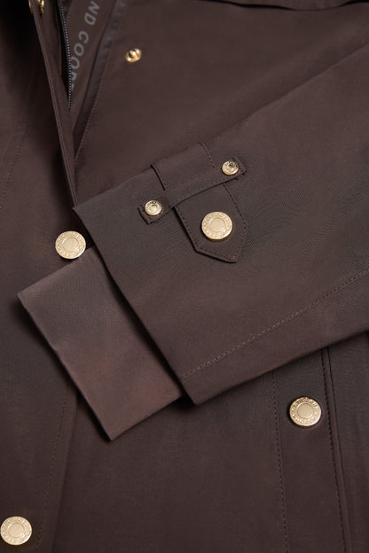 Folgate Rain Coat (Chocolate)
