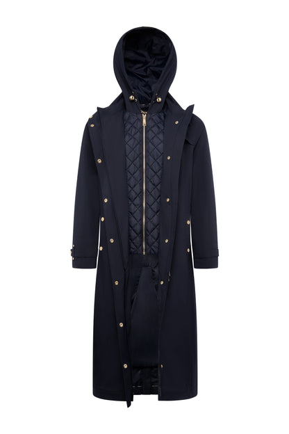 Folgate Rain Coat (Ink Navy)