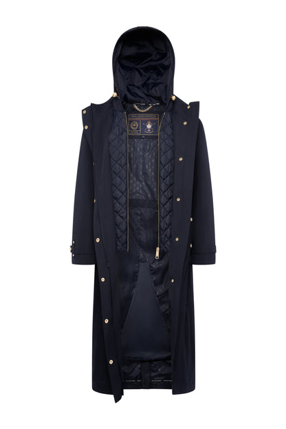 Folgate Rain Coat (Ink Navy)