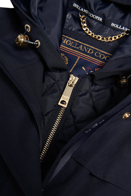 Folgate Rain Coat (Ink Navy)