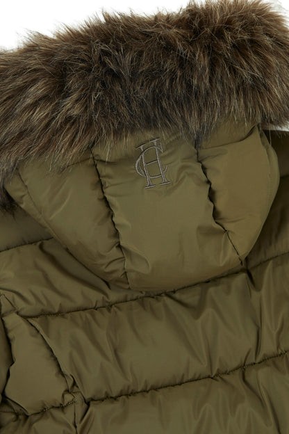 Glacier Full Length Puffer (Khaki)