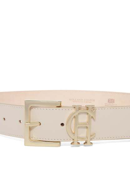 HC Classic Logo Belt (Putty Leather)