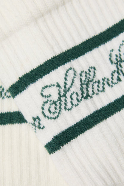 HC Crew Sock (Ecru Racing Green)