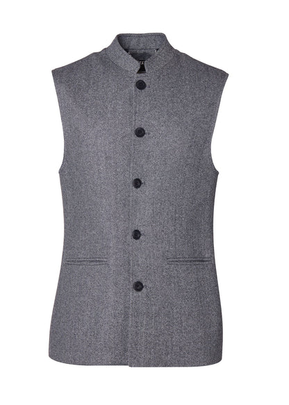 Nehru Gilet (Mono Herringbone)