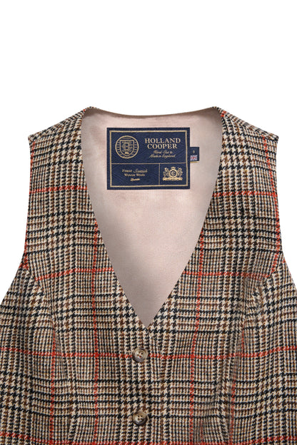 Hampton Waistcoat (Orange Windsor)