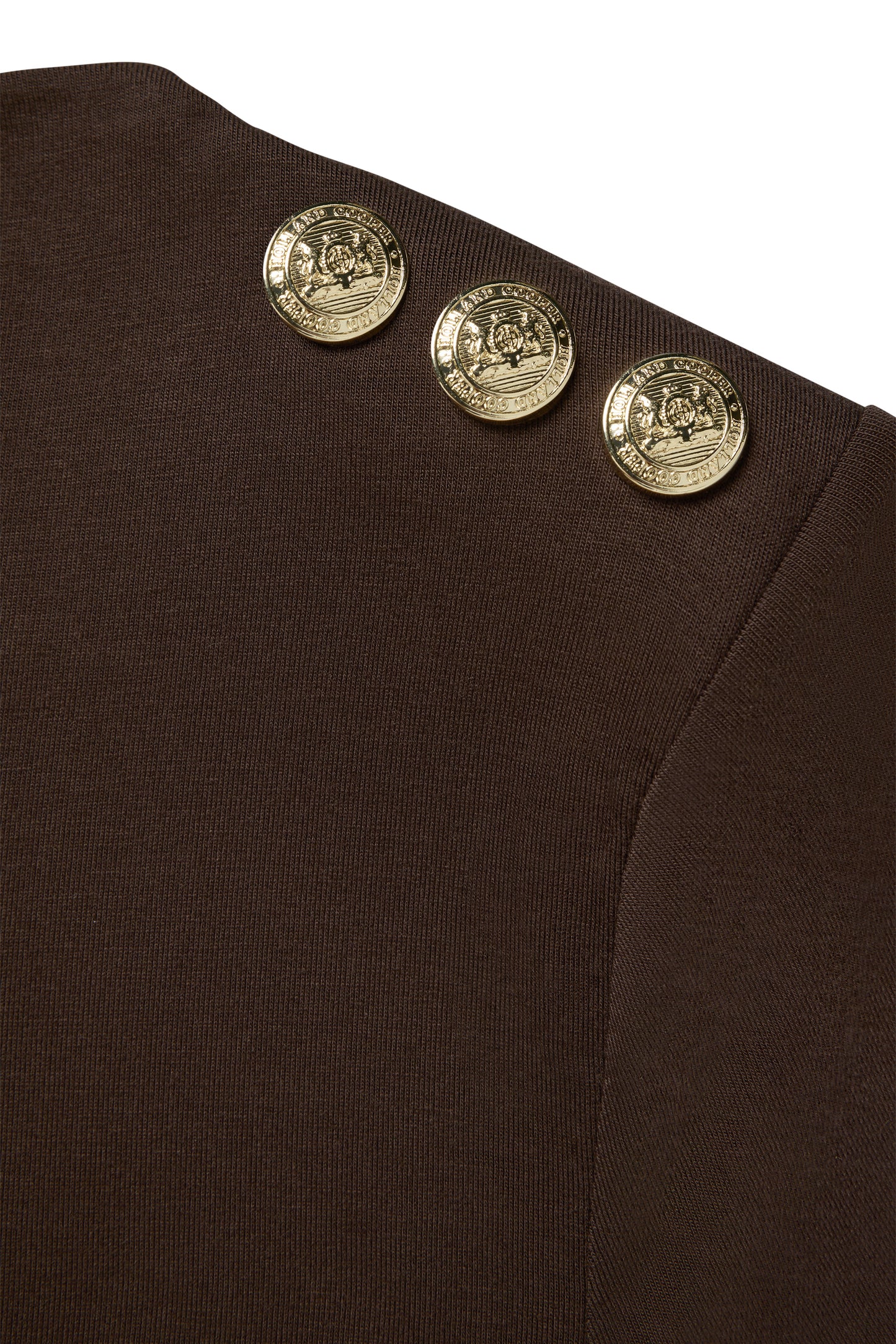 Harper Long Sleeve Top (Walnut)