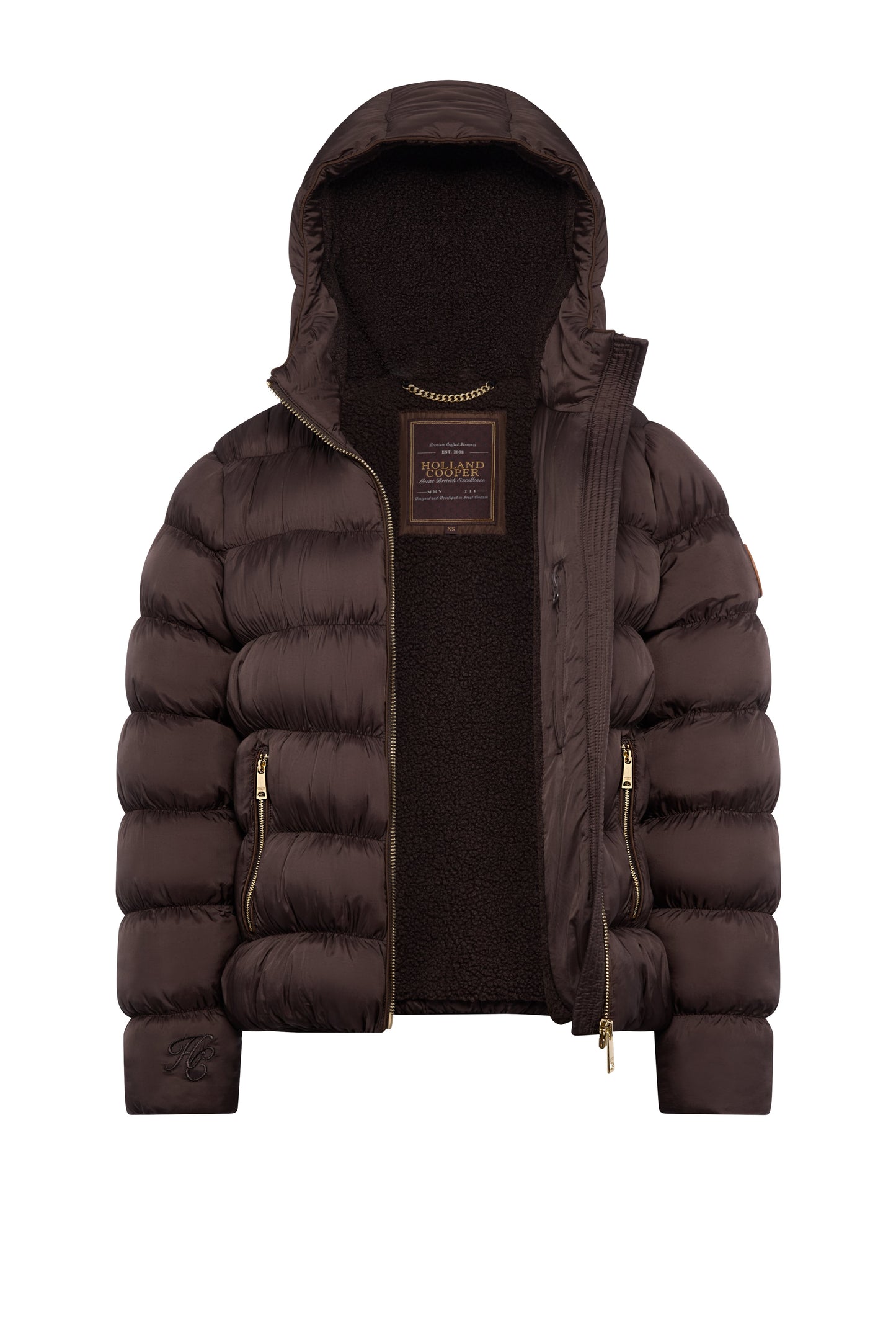 Harrow Padded Jacket (Chocolate)