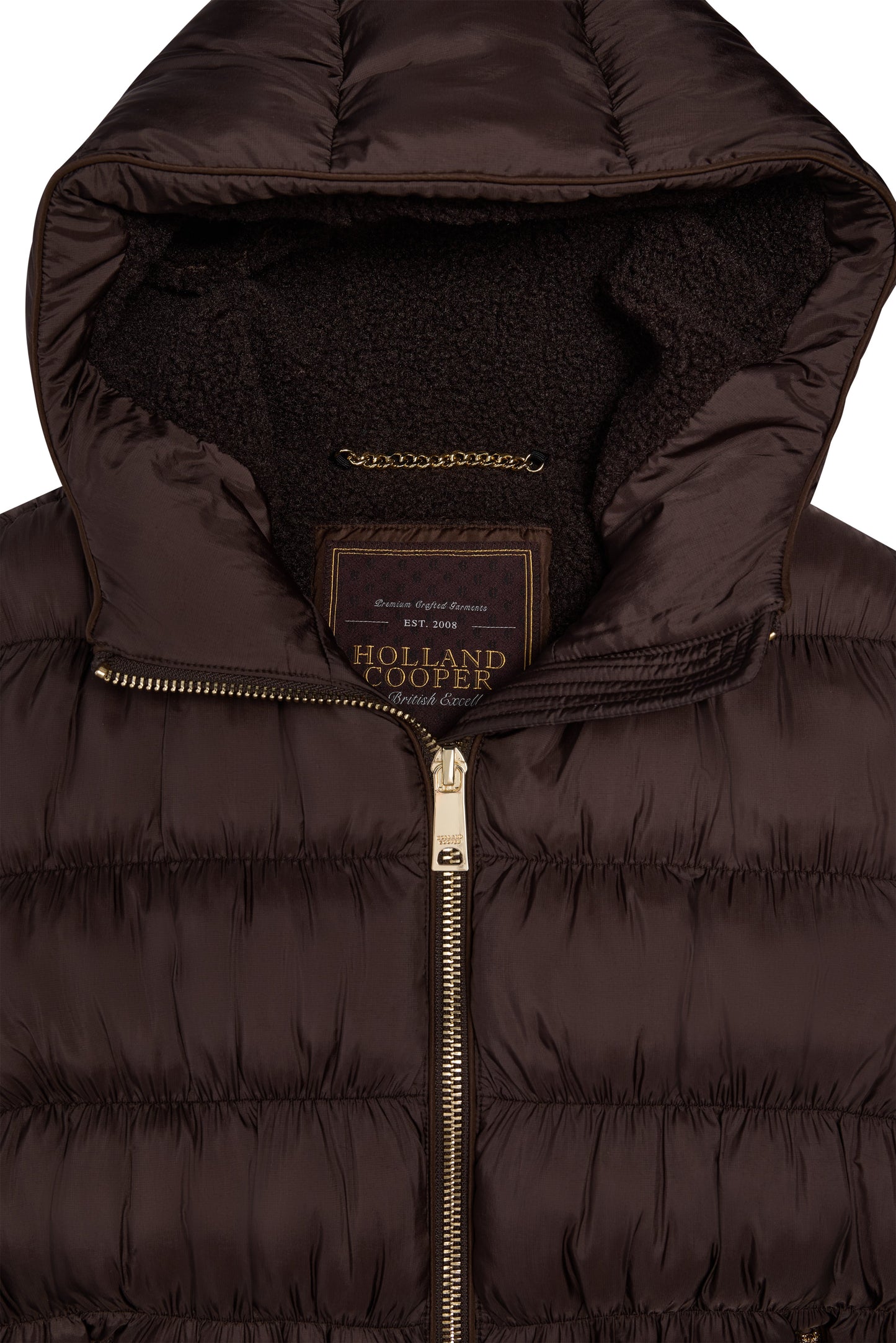 Harrow Padded Jacket (Chocolate)