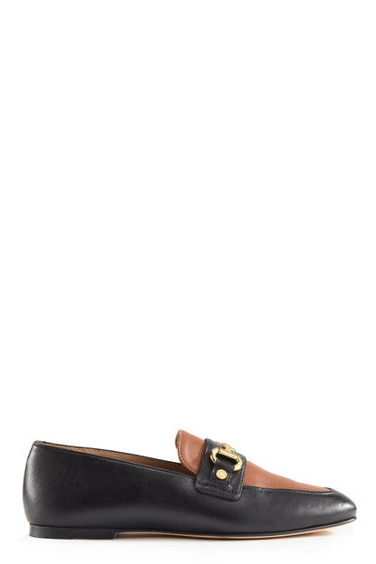 Harvard Horsebit Loafer (Black Tan)