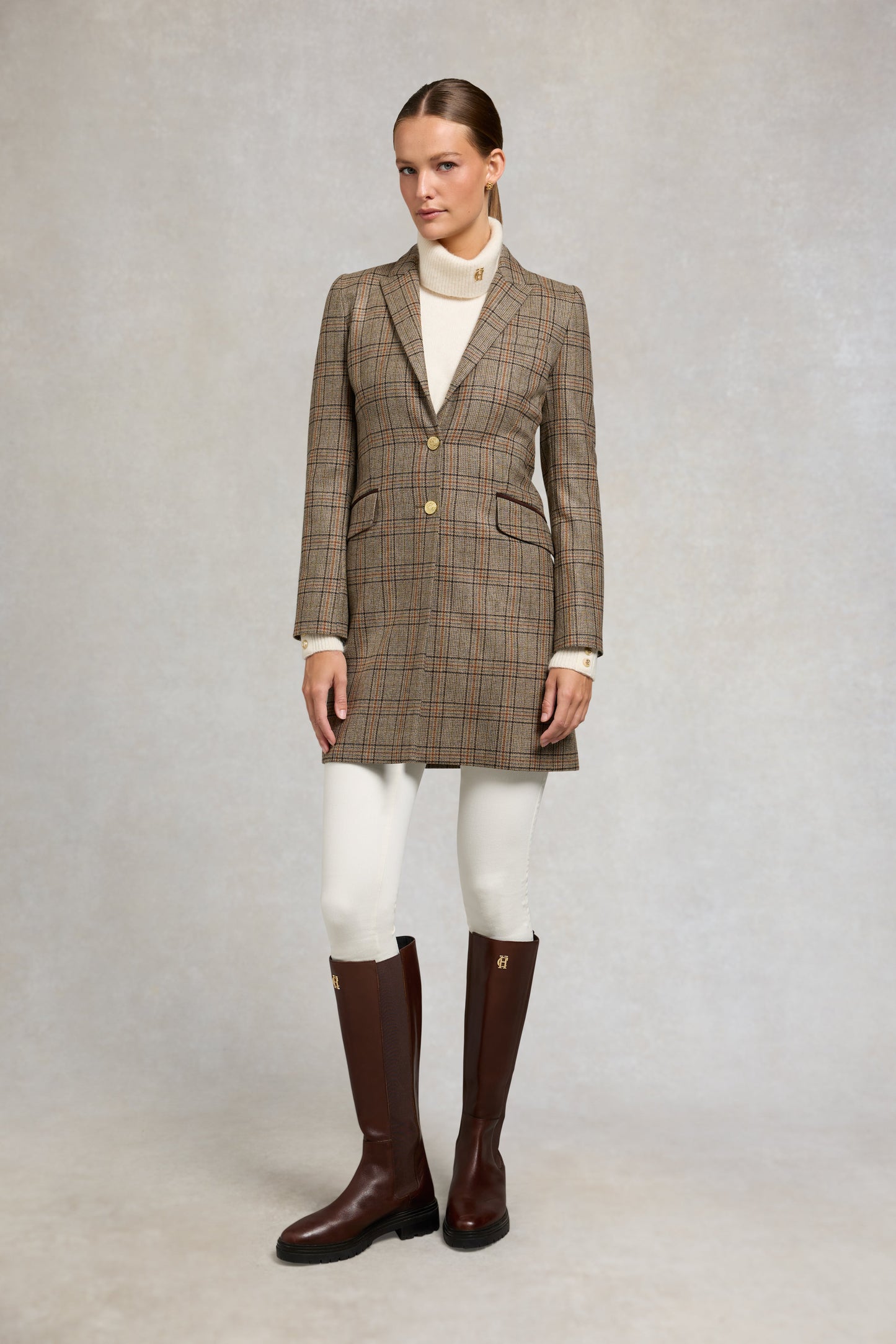 Highgrove Coat (Bourbon Tweed)