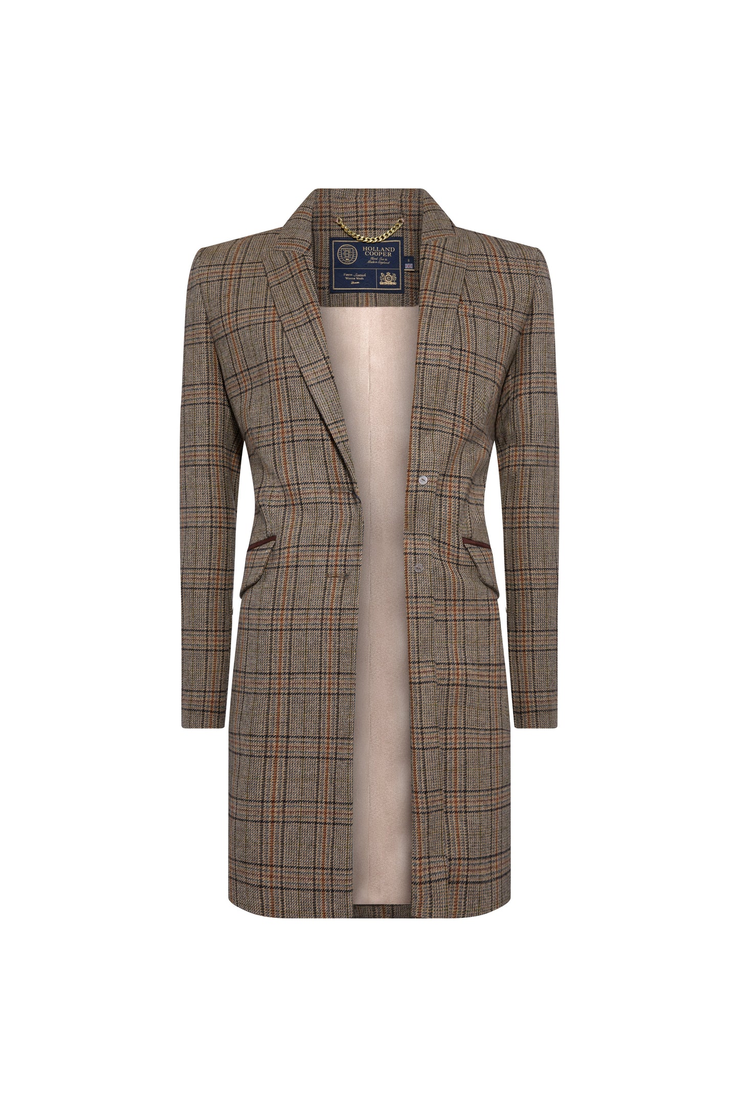 Highgrove Coat (Bourbon Tweed)