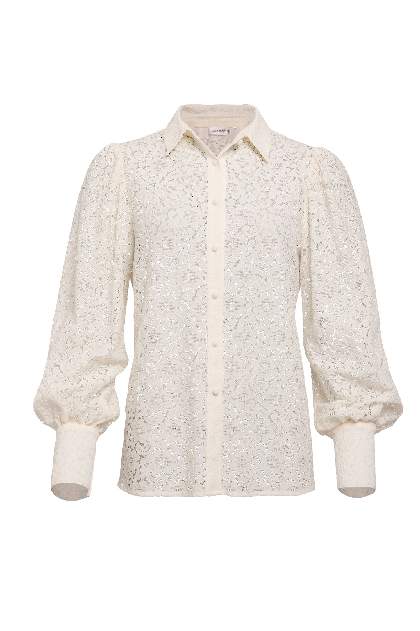 Iona Lace Shirt (Ivory)