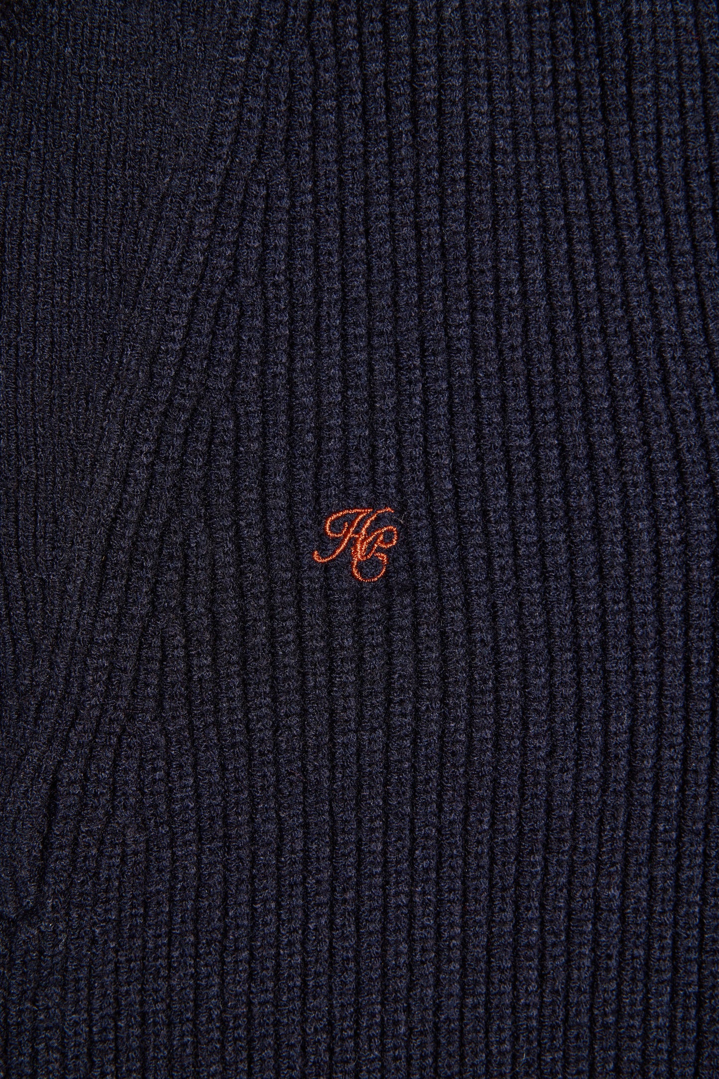 Jessica Quarter Zip Knit (Ink Navy)