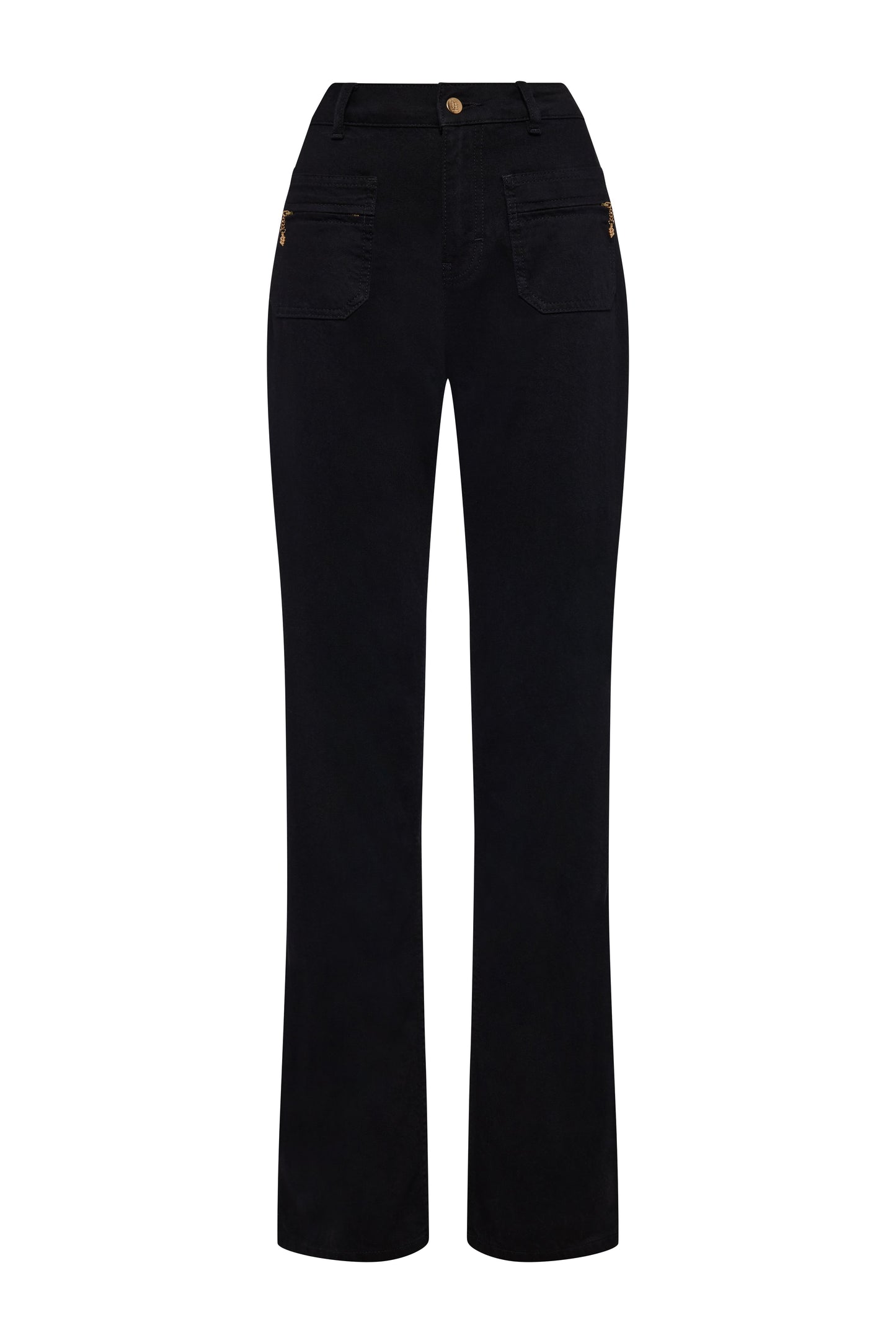 Jessica Straight Jean (Black)