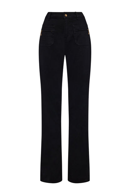 Jessica Straight Jean (Black)