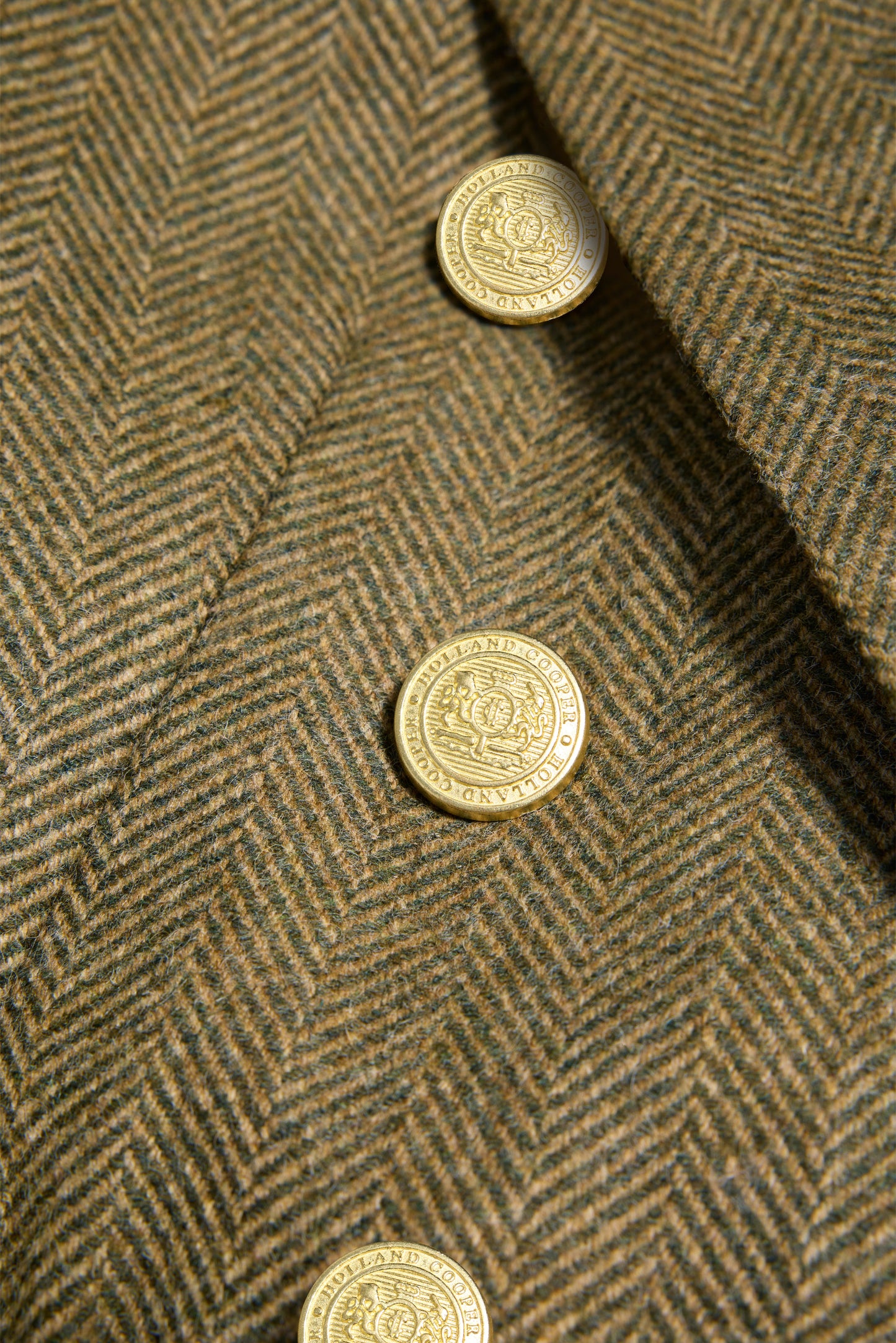 Knightsbridge Blazer (Moss Herringbone)