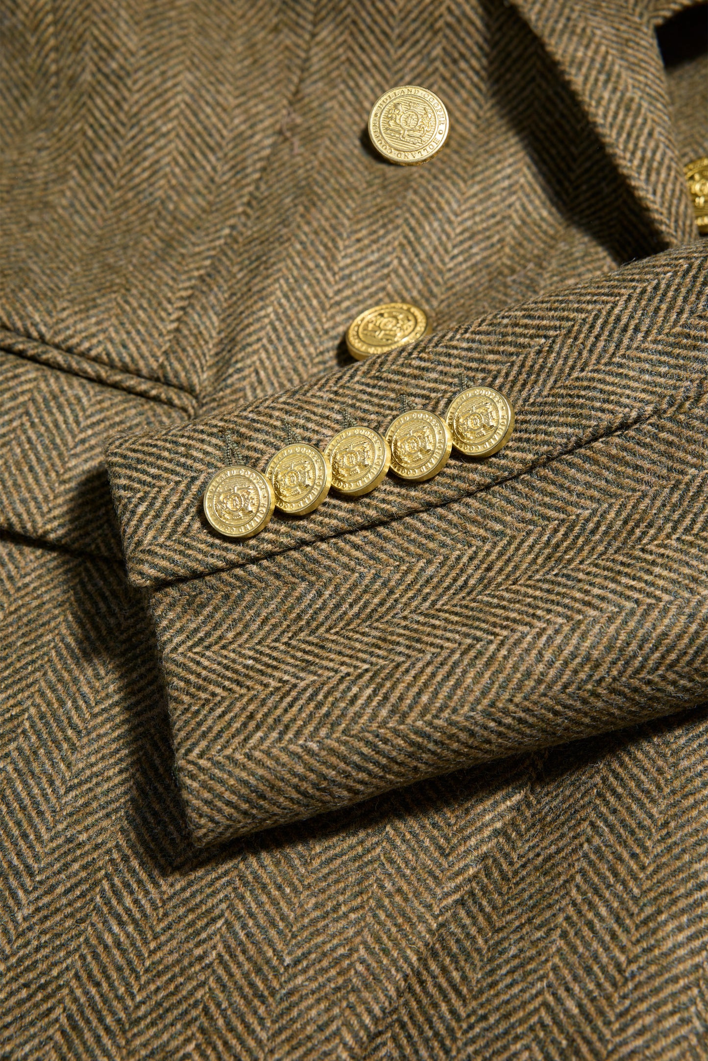 Knightsbridge Blazer (Moss Herringbone)
