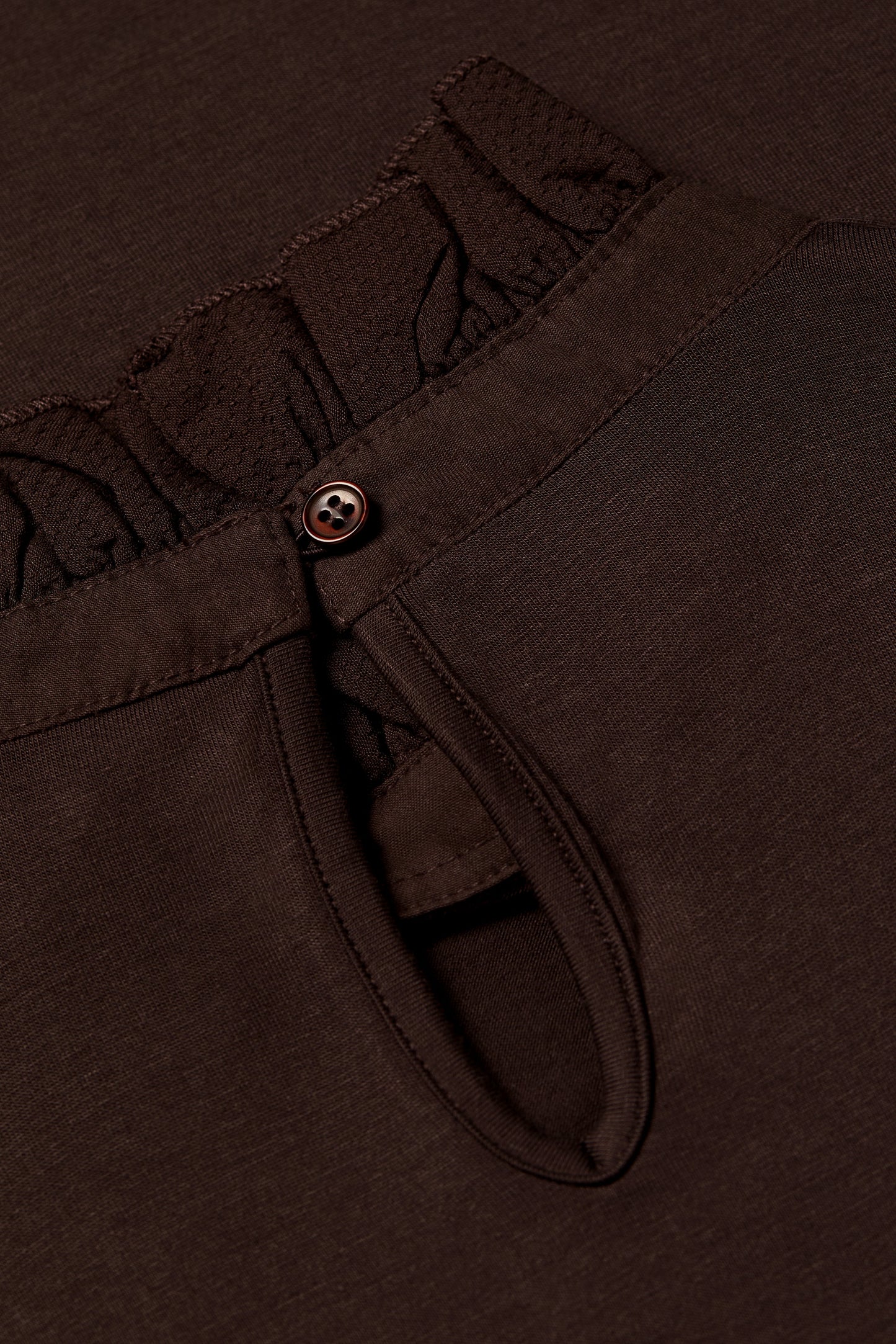 Lilibet Jersey Tee (Chocolate)