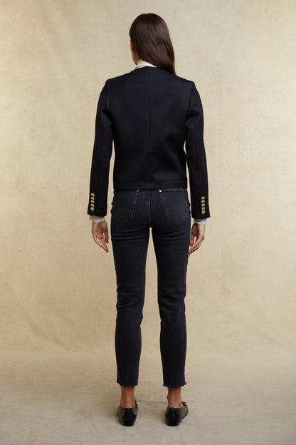 Chelsea Jacket (Black Twill)